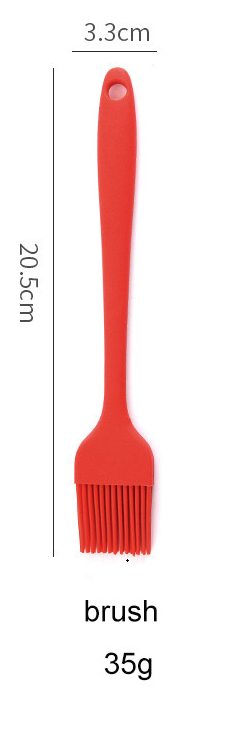pinceau modèle 9 rouge