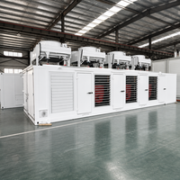 Générateur de Conteneur Silencieux de 1200 kW en Gros, Alimenté au Gaz Naturel, avec ATS et Télécommande