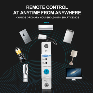 63A Ewelink เฟส <span class=keywords><strong>WIFI</strong></span> Smart Energy กิโลวัตต์วัดการตรวจสอบวงจร Breaker รีเลย์ตัวจับเวลาสำหรับ Smart Home TOMZN - Product Image 6