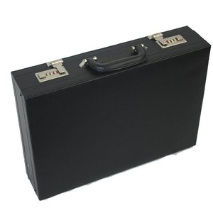 Sang Trọng Mật Khẩu Kinh Doanh PU Da Cặp Túi Xách Máy Tính Xách Tay Cứng Trường Hợp Ngắn Hạn Cho Văn Phòng Người Đàn Ông - Product Image 4