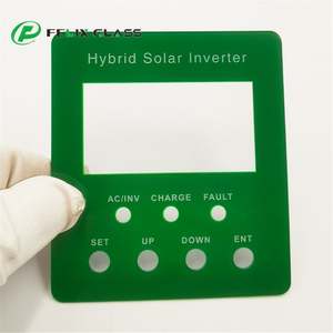 Verre trempé anti-explosion personnalisé pour les systèmes d'onduleurs solaires EPS |   Haute résistance, résistant aux rayures - Product Image 4