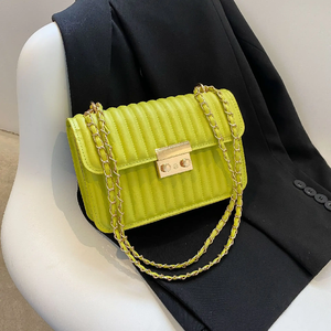 Nouveau Sac à Main Tendance en PU 2023 pour Jeunes Femmes, Motif Bonbon, Fermeture à Rabat, Sac à Chaîne - Product Image 3