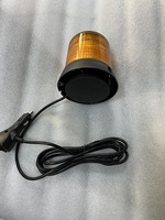 ECE R10/CISPR 25 Class3, ECE R65 Class 1/SAE J845 Class 1 123mm de hauteur ambre 32LED, montage magnétique, éclairage de balise