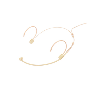Venta caliente Color Beige Mini Auriculares Micrófono <span class=keywords><strong>Diadema</strong></span> Micrófono Entrenamiento de enseñanza - Product Image 2