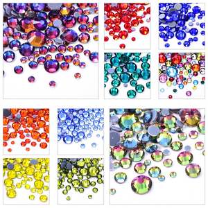 Prix bas, vente en gros d'usine, cristaux de verre SS20 SS6-SS30, pierres précieuses, strass - Product Image 2