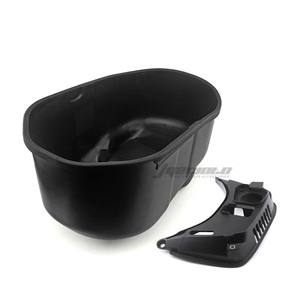 Compartimento de caja grande de almacenamiento de cubo de asiento ABS para motocicleta para VESPA GTS GTV 2003-2025 - Product Image 2