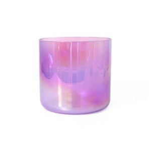 Cuenco <span class=keywords><strong>de</strong></span> Cristal Alquímico Transparente Morado Cristalino, Sanación <span class=keywords><strong>de</strong></span> Chakras, Meditación, Yoga, Productos Personalizados 440hz 432hz - Product Image 1
