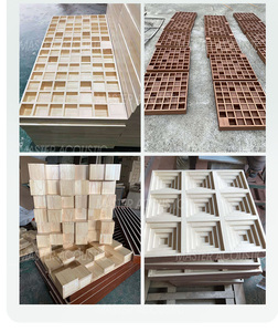 MASTER ACOUSTIC Panel <span class=keywords><strong>3D</strong></span> Decoración Paneles de pared decorativos Paneles de sonido de madera maciza Difusores Techos <span class=keywords><strong>3D</strong></span> Difusores acústicos - Product Image 4