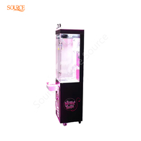 Mini machine à griffes d'intérieur en plastique, à monnayeur, certifiée CE, personnalisable, pour enfants de 3 ans et plus, jeu d'arcade, machine à griffes