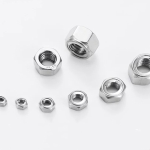 Mur Baut Pengunci Hexagonal DIN980 Semua Logam Langsung dari Pabrik - Baja Tahan Karat <span class=keywords><strong>316</strong></span> Berkualitas Tinggi untuk Pertambangan, Pengolahan Air, Kesehatan, Dapat Disesuaikan - Product Image 1