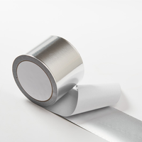 Ruban adhésif en aluminium avec adhésif acrylique pour la protection des pipelines industriels, résistant aux hautes températures