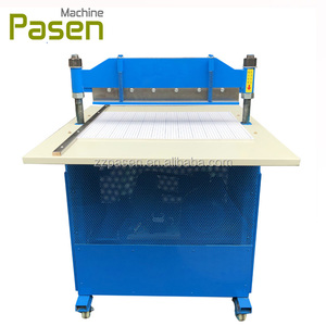 Motor tekstil Pinking makinesi ile otomatik Zig Zag örnek kumaş kesici kesme makinesi - Product Image 3