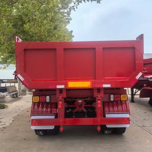 Promotion : Semi-remorque benne basculante hydraulique de type U, 3 ou 4 essieux, 40 m³, pour transport de marchandises <span class=keywords><strong>et</strong></span> caravanes - Product Image 6