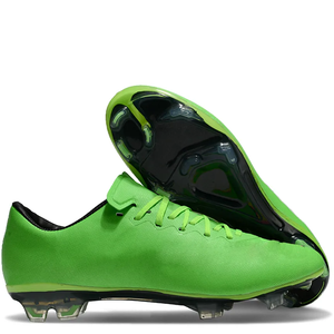 1:1 originali di alta qualità Fg Spikes <span class=keywords><strong>bassi</strong></span> scarpe da calcio alla caviglia alta scarpe nere di marca Zapatos Futbol Dropshipping - Product Image 5