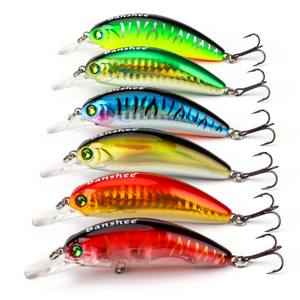 XinV usine Offre Spéciale <span class=keywords><strong>Banshee</strong></span> leurre CM003 plongeurs profonds leurre flottant hochet manivelle eau douce attirail Wobblers bar leurres de pêche - Product Image 3