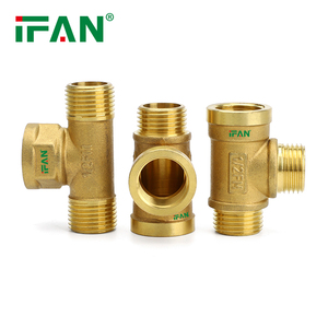 Raccord de conduite d'eau en laiton IFAN 1/2 3/4 1 2 pouces BSP Femelle vers Mâle Filetage Tuyau Robinet Connecteur Raccords en laiton pour tuyauterie d'eau - Product Image 6