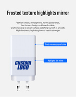 OEM ODM Pengisi Daya Cepat 100W 2C1A 3-Port Tipe C USB a PD QC PPS GaN Iii dengan Colokan Dinding AU Daya Tinggi untuk Iphone Macbook Ponsel Laptop