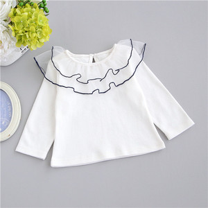 Nuevo Producto: Camiseta de Manga Larga de Dos Colores para Mujer, de Alta Calidad, Lisa, de Fábrica China - Product Image 1