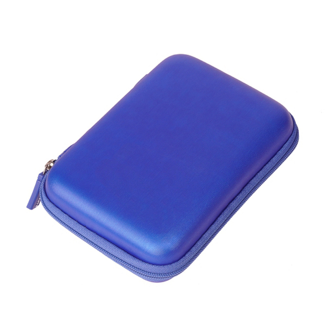 Customized Rectangular Portable Carrying Zipper EVA Hard Case Eva Electronic Case for Hard Disk Hdd