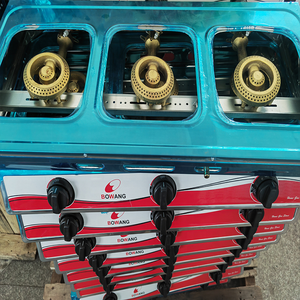 Cuisinière à gaz à 3 brûleurs en acier inoxydable à allumage automatique, cuisinière à gaz autonome, plan de travail, camping-car, <span class=keywords><strong>extérieur</strong></span>, électrique - Product Image 4