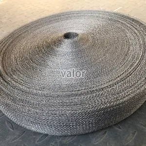 Stainless Steel 304 316 Knitting Wire Mesh Metal Knitted Wire Mesh Gas-liquid Filter Mesh