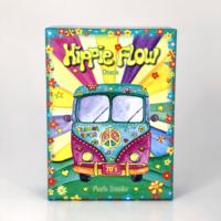 Cartes Oracle Hippie Personnalisées, Style Hippie Vintage des Années 70, Jeu de Divination Spirituelle avec Boîte Cadeau Rigide Colorée