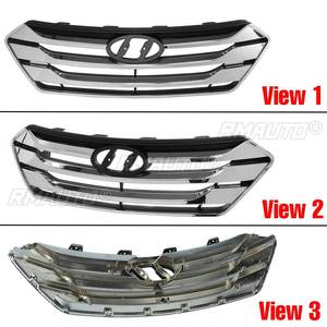 กระจังหน้าหม้อน้ำกันชนหน้าสำหรับ Hyundai Santa Fe กระจังหน้าบน2013 2016 - Product Image 2