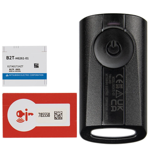 Chiave remota moto per Ya-ma-ha AEROX JAUNS <span class=keywords><strong>QBIX</strong></span> XMAX NVX 315 433MHZ ID49 modello SKEA71-03 carta originale - Product Image 2