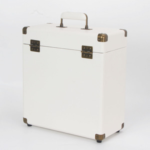 Boîte de rangement portable verrouillable <span class=keywords><strong>pour</strong></span> <span class=keywords><strong>disques</strong></span> <span class=keywords><strong>vinyles</strong></span>, <span class=keywords><strong>présentoir</strong></span> et boîte de déménagement <span class=keywords><strong>pour</strong></span> 30 albums - Product Image 5