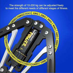 Extenseur de poitrine RS Bras d'entraînement des muscles de l'épaule Renforceur d'<span class=keywords><strong>exercice</strong></span> amélioré Puissance hydraulique réglable Twister Arm Exerciseur - Product Image 2