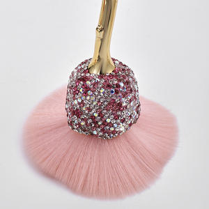 <span class=keywords><strong>Pinceau</strong></span> à poudre en forme <span class=keywords><strong>de</strong></span> fleur avec paillettes <span class=keywords><strong>de</strong></span> pierres précieuses <span class=keywords><strong>de</strong></span> luxe, pinceaux <span class=keywords><strong>de</strong></span> maquillage brillants, strass, diamant, cristal, pinceaux <span class=keywords><strong>de</strong></span> maquillage brillants - Product Image 6