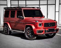 Kit carrosserie BTC de haute qualité pour Mercedes-Benz Classe G W465, mise à niveau style G63, pare-chocs avant, pare-chocs arrière, calandre, tuyau, matériau PP