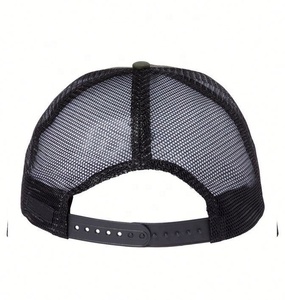 Sombreros de camionero con logotipo bordado personalizado de algodón MOQ bajo, sombreros de malla ajustables ajustados, estilo Hip Hop a la moda para ciclismo informal al aire libre - Product Image 4