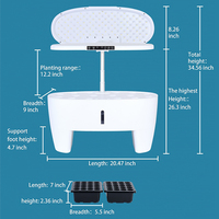 Excellent vendeur : Équipement hydroponique LED personnalisé pour légumes, fruits et fleurs – Petite machine de culture hydroponique