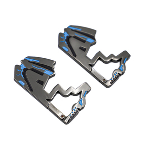 Mosquetón de Alta Gama Personalizado con Forma Irregular, Mosquetón de Regalo para Corredores, con Esmalte Epóxico - Product Image 3