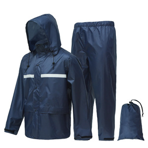Vente en gros Ensemble de vestes noires de camouflage pour l'extérieur, imperméable léger et <span class=keywords><strong>pantalon</strong></span> de <span class=keywords><strong>pluie</strong></span> pour la <span class=keywords><strong>chasse</strong></span>, l'équitation et la pêche - Product Image 4