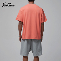 T-shirt surdimensionné en coton 100% de haute qualité, de marque, pour hommes et femmes, tendance