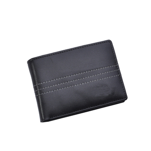 Portefeuille En Cuir pliable avec Fenêtre De <span class=keywords><strong>Carte</strong></span> D'<span class=keywords><strong>IDENTITÉ</strong></span> Pour Les Hommes - Product Image 1
