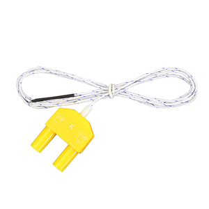 UTT10K K Type Thermocouple <b>Temperature</b> Sensor <b>Probe</b> Point Type Connector For Multimeter Testing - Product Image 1