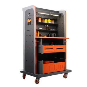 Оранжевый черный сверхмощный ящик для инструментов и шкафы-Максимизируйте эффективность вашего места для хранения