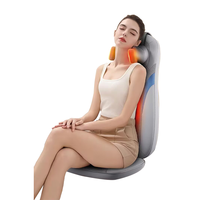 2024 Healthpal maison masseur taille Portable électrique 3D Airbag siège de voiture réglable cou Shiatsu coussin de Massage