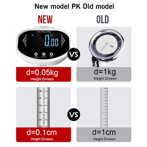 Prezzo di misurazione del peso corporeo della bilancia manuale e dell'altezza di buone prestazioni - Product Image 3