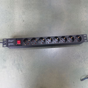 Pdu <span class=keywords><strong>8</strong></span> यूरो आउटलेट 19 इंच रैक माउंट रैक बिजली वितरण इकाई 2.<span class=keywords><strong>8</strong></span> मीटर केबल चाको प्लग के साथ - Product Image 2