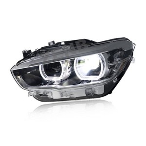 Pour <span class=keywords><strong>BMW</strong></span> Série 1 Hatchback <span class=keywords><strong>F20</strong></span> 2015-2018, ensemble <span class=keywords><strong>de</strong></span> phares amélioré avec <span class=keywords><strong>feux</strong></span> <span class=keywords><strong>de</strong></span> <span class=keywords><strong>jour</strong></span> LED haut <span class=keywords><strong>de</strong></span> gamme - Product Image 2