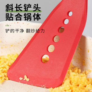 Espátula de silicona resistente a altas temperaturas con orificios de drenaje para cocinar pescado, utensilio de cocina antiadherente - Product Image 3