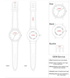 Bán buôn tùy chỉnh chuyên nghiệp nhựa thể thao thời trang đồng hồ 16mm hợp kim trường hợp thạch anh phong trào loại đồng xu mẫu miễn phí có sẵn - Product Image 4
