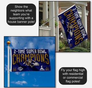 Bandera Personalizada de los Kansas City Chiefs, 4 Campeones del Super Bowl, Bandera Decorativa de Alta Calidad de Poliéster para Interiores y Exteriores - Product Image 4