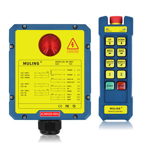 Control remoto de grúa con buena retroalimentación, polipasto eléctrico, Control remoto para uso, Control eléctrico, silicona de plástico impermeable - Product Image 4