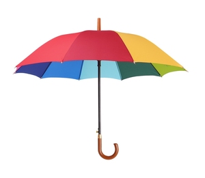Large Auto Open 16 Rib Stick With a Classic J Hook Curved Handle Automatic <b>Windproof</b> Travel <b>Umbrella</b> Promotion Gift - Product Image 1