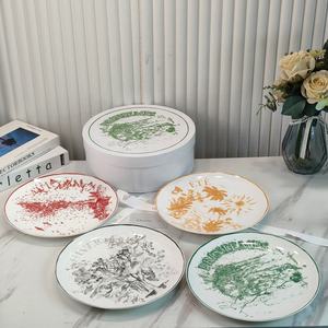 Factory Wholesale New Design Four Seasons Ceramic Dinner Plate Set - Product Image 4